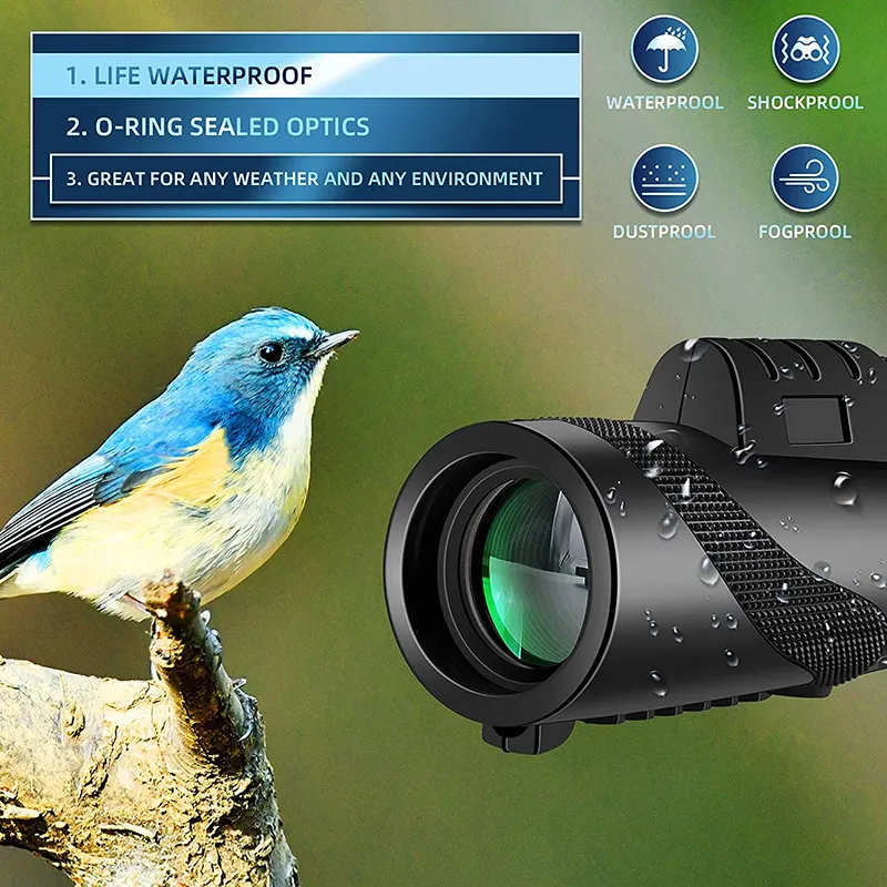 Telescopio Monocular 4K Zoom 40X adaptable a cualquier teléfono - Image 7